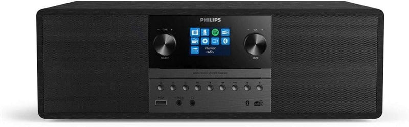 Philips M6805/10 Mini Stereoanlage mit CD und Bluetooth (Internet Radio DAB+/UKW, USB, Spotify Conne