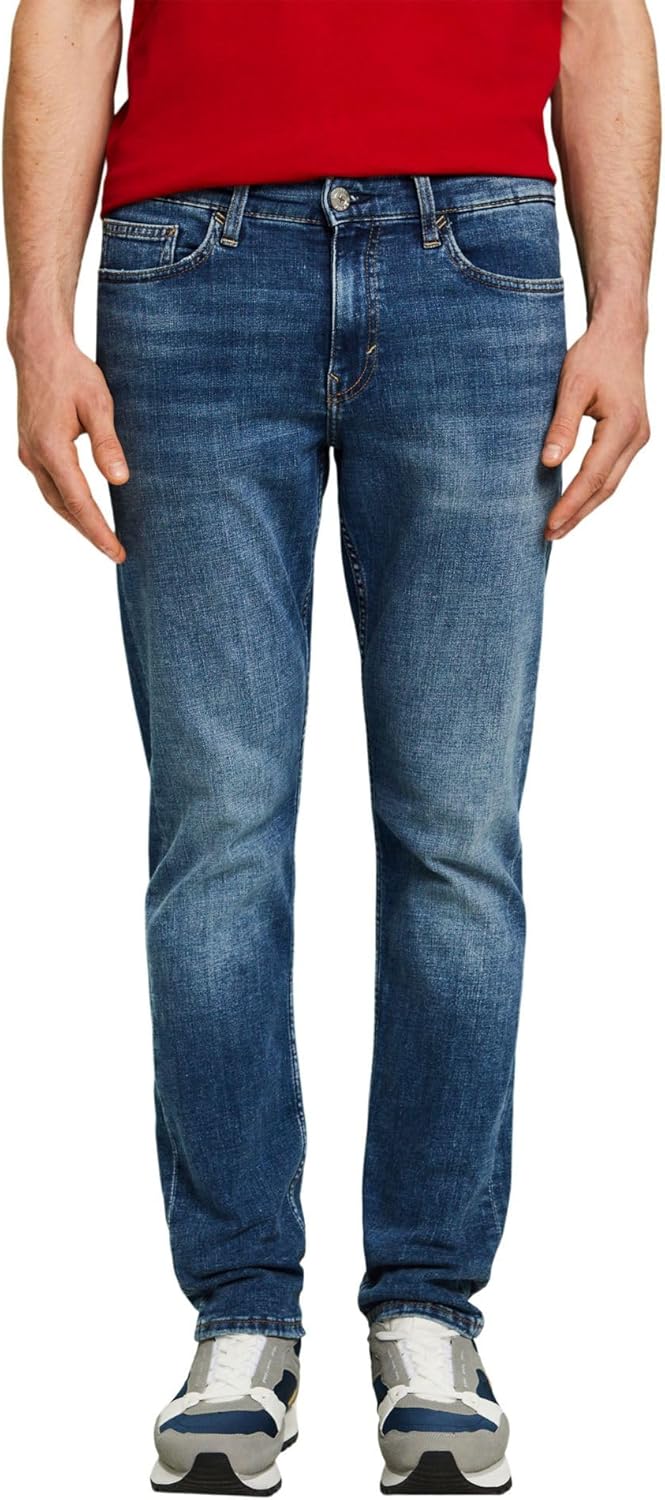 ESPRIT Herren Jeans 31W / 32L 902/Blue Medium Wash, 31W / 32L 902/Blue Medium Wash
