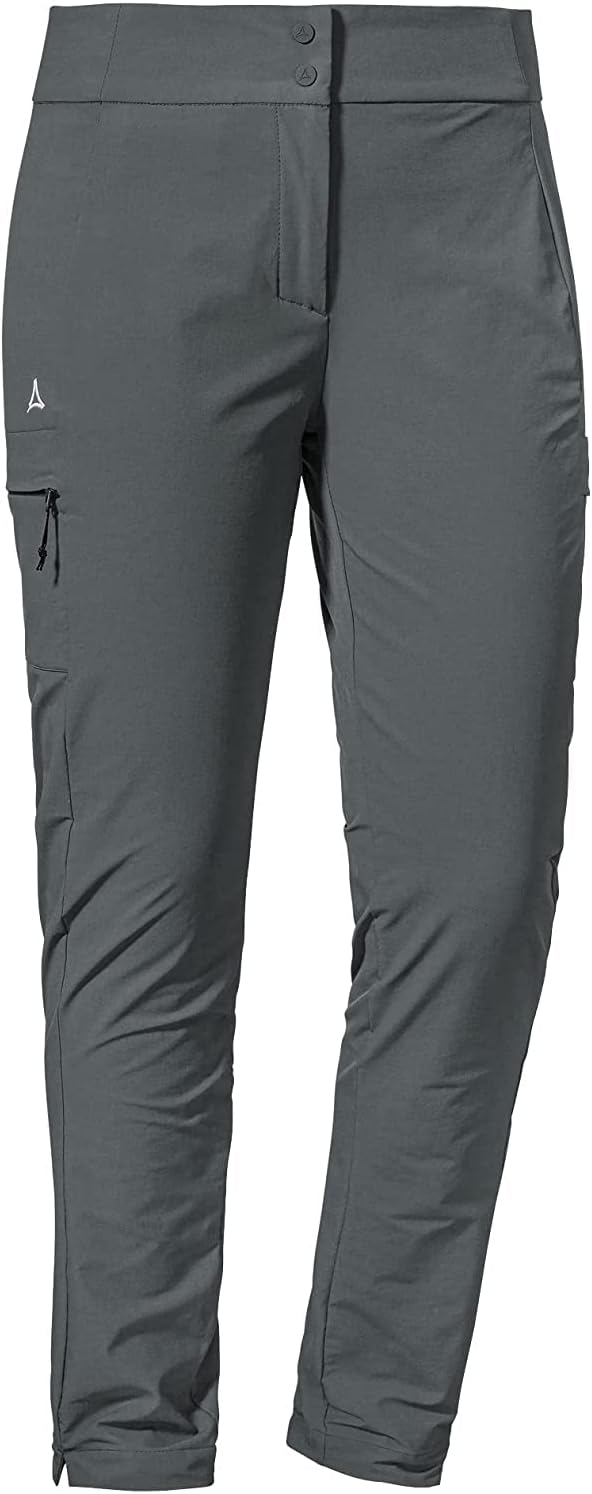 Schöffel Damen Tight Teisenberg L, Wasserabweisende, leichte Sommerhose, robuste Outdoor Hosen mit h