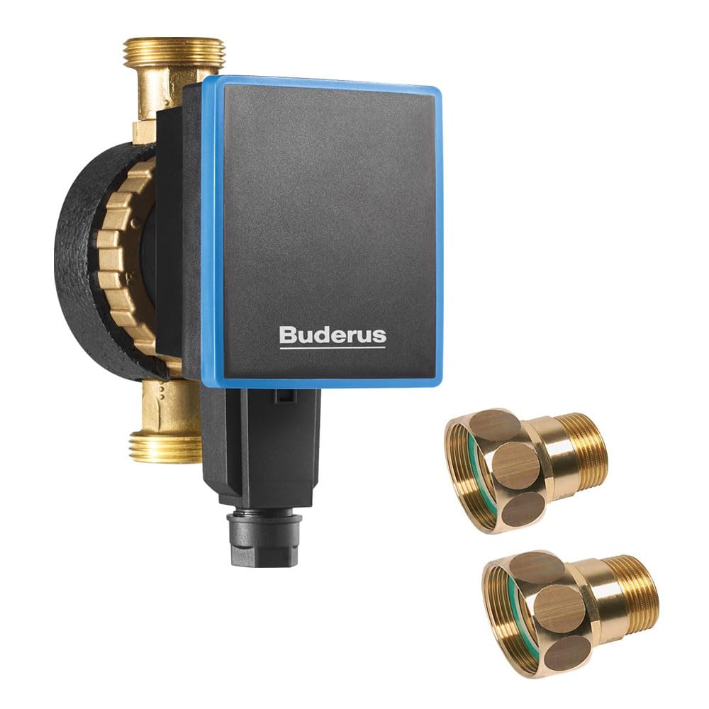 Buderus Logafix BUZ Plus 15 A.3 Zirkulationspumpe mit Verschraubung 1/2 x 15i x 1