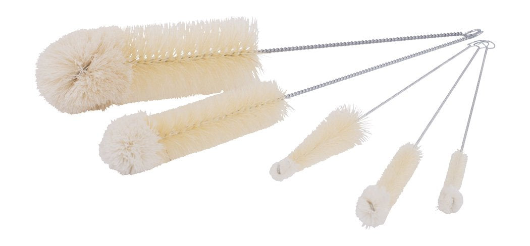 Redecker Flaschenbürsten-Set 5 teilig Haushaltsbürsten