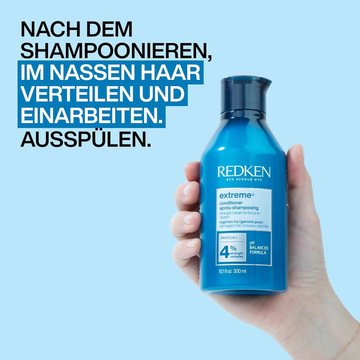 Redken | Spülung für sprödes und geschädigtes Haar, Anti Haarbruch, Mit Interlock Protein Network, E