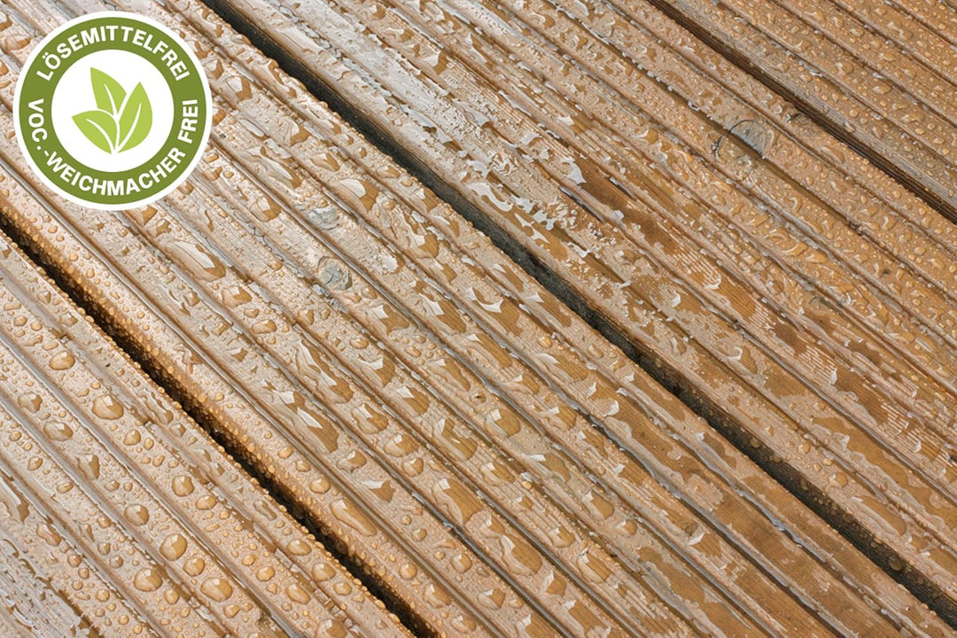 BONGOSSI Tropenholz HOLZSCHUTZ Bio (farblos) 335 ml = 10m² - natürlicher Langzeitschutz für Holz, hä