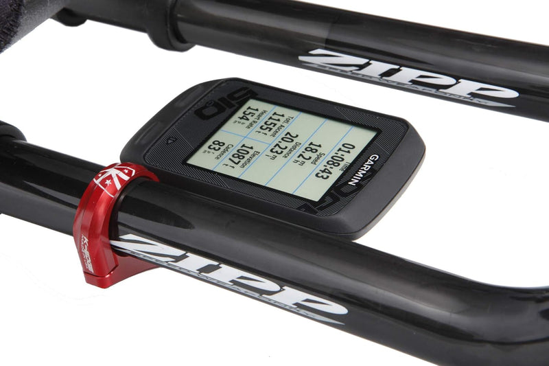 K-EDGE Computer Time Trail Mount Lenkerhalterung für Garmin Edge Schwarz, Schwarz