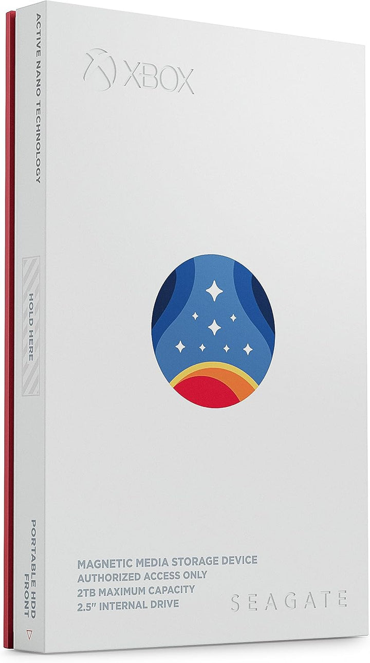 Seagate FireCuda Gaming HDD 2 TB, tragbare externe Festplatte, PC Gaming, Starfield Special Edition,