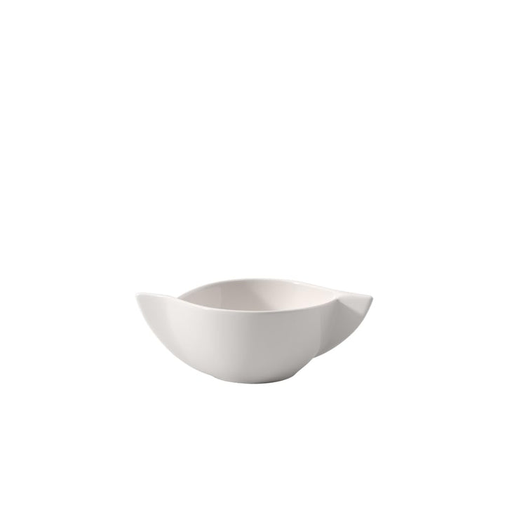 Villeroy und Boch NewWave Suppentasse, 450 ml, Premium Porzellan, Weiss Modern & Schlicht, Modern &