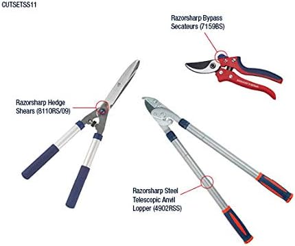 Spear & Jackson Razorsharp Schneidwerkzeug-Set 3-teilig Klassisch, Klassisch