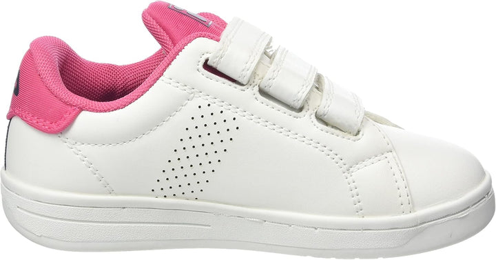 FILA Unisex Kinder Crosscourt 2 Nt Velcro Kids Sneaker 29 EU White Carmine, 29 EU White Carmine