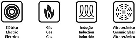 Tramontina Bratpfanne Grano, Ø 26 cm, Edelstahl, Induktion, ofenfest, spülmaschinengeeignet Ohne Ant