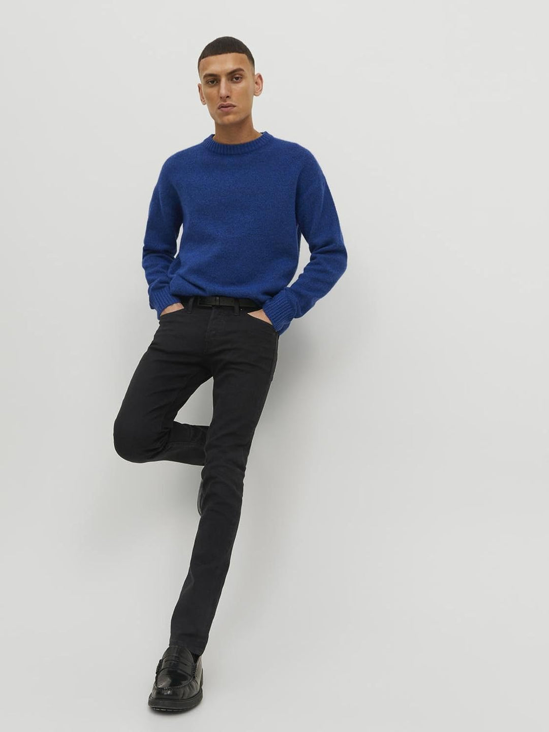 JACK &amp; JONES Herren Jeans Jjiglenn Jjoriginal NA 029 Noos 33W / 30L Black Denim, 33W / 30L Black Den
