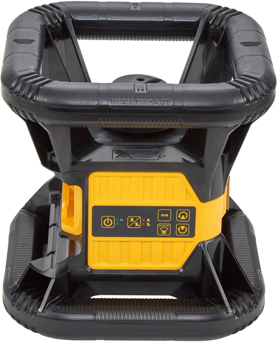 DEWALT 18V Akku Rotationslaser Rot DCE074D1R (mit einfachem Vertikal-Lot, selbstnivellierender, Arbe