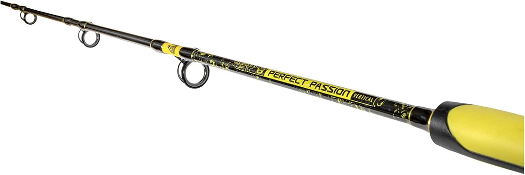 Black Cat Premium Welsrute Perfect Passion Vertical Angelrute Spinnrute Vertikalangeln vom Boot Wurf