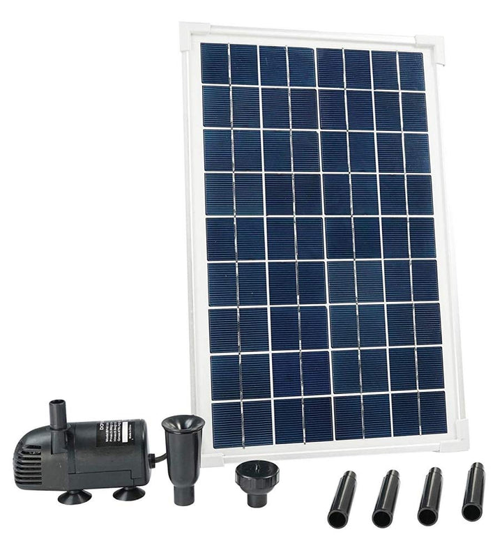 Ubbink Solarmax Pumpe mit Solarpanel und Akku inklusive, 1.000 l, mehrfarbig, 1x1x1 cm, 1351182