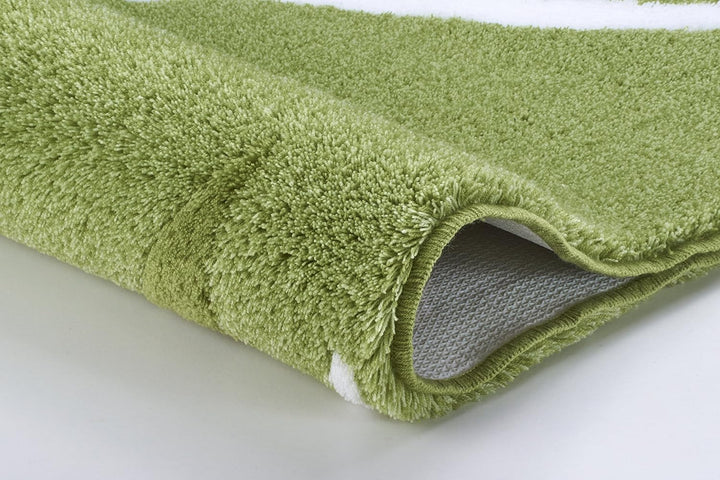 Kleine Wolke Badteppich Florenz, Kiwigrün, 55 x 65 cm Grün 55 x 65 x 2 cm, Grün 55 x 65 x 2 cm