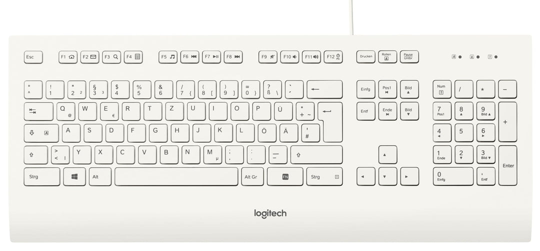Logitech K280e Pro Kabelgebundene Business Tastatur für Windows, Linux und Chrome, USB-Anschluss, Ha