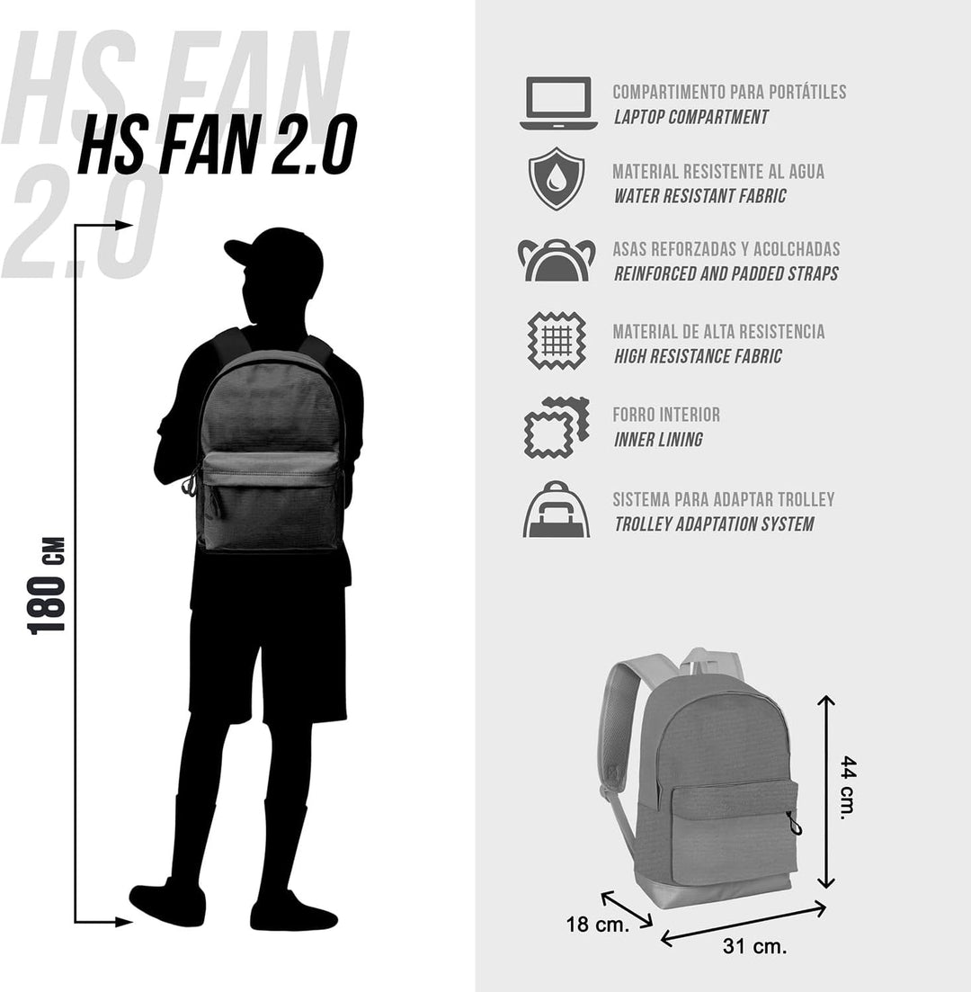 PRODG Unisex 5339 FAN HS Rucksack 2.0 Caothic Tiger, Tiger