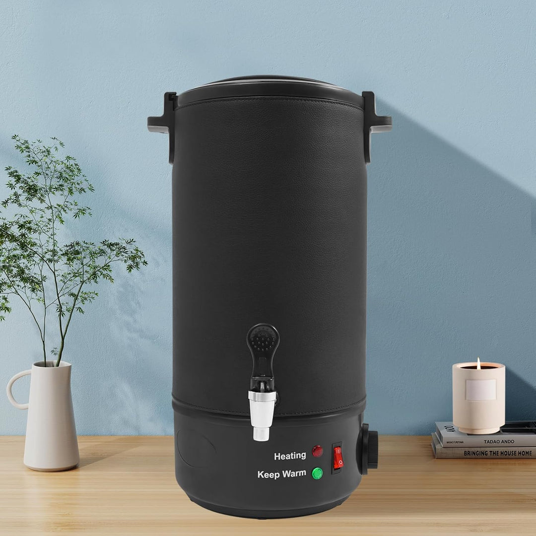 10L Glühweinkessel Edelstahl, Wachsschmelzer 1100W Kommerzieller Elektrischer Wachsschmelzer, Heissg
