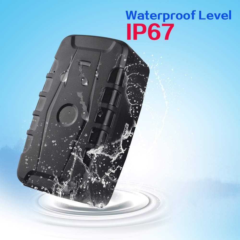 TKMARS GPS Tracker Auto Ohne ABO GPS Tracker Auto 240 Tage Standby, Starke Magnetische WasserbestäNd