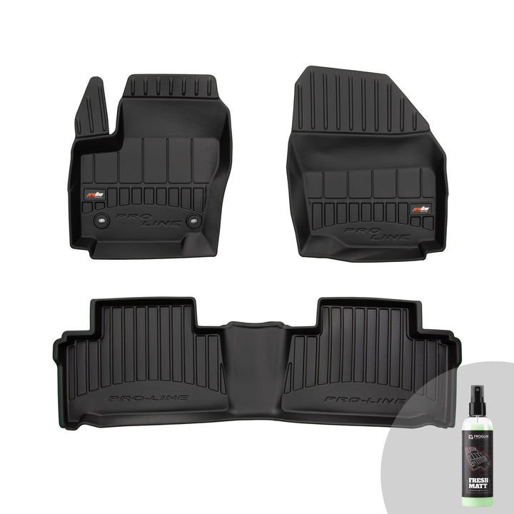 FROGUM ProLine 3D Gummimatten Exklusiven Auto Fussmatten Autofussmatten für Ford Galaxy II 2009-2015