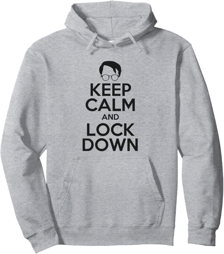 Team Karl Lauterbach Keep Calm And Lock Down Pullover Hoodie