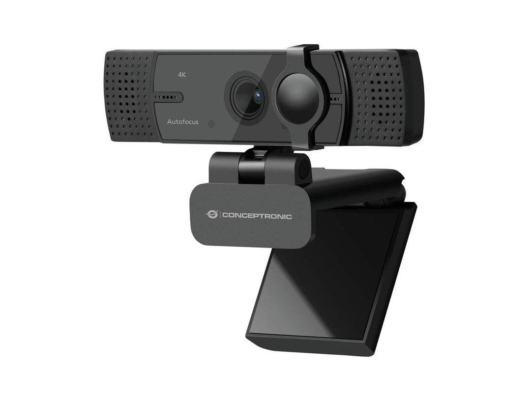 Conceptronic Webcam AMDIS08B 4K Ultra-HD mit Doppel-Mikrofon, 4015867225530 4K Ultra-HD AMDIS08B, 4K