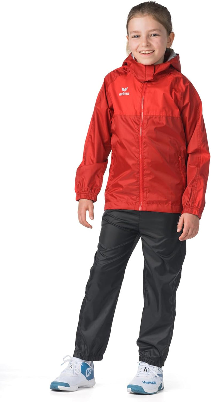 Erima Team Allwetterjacke Kids Dunkel Kinder S Rot, S Rot