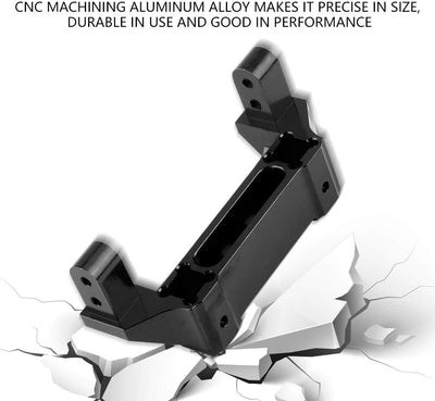 Dilwe RC Auto hintere Stossstange Mount, Aluminiumlegierung hintere Stossstange Mount-Zubehör kompat