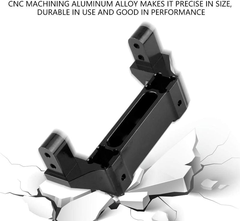 Dilwe RC Auto hintere Stossstange Mount, Aluminiumlegierung hintere Stossstange Mount-Zubehör kompat