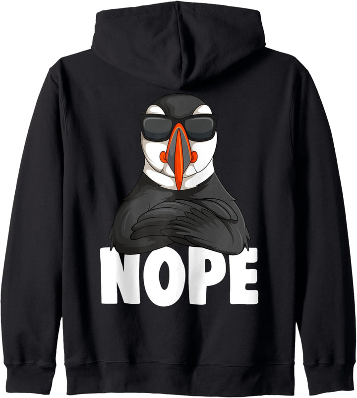 Puffin Papageitaucher Kinder Jungen Mädchen Kapuzenjacke