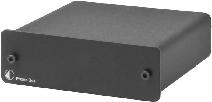 Pro Ject Phono Box Phono Vorverstärker Schwarz MM/MC Single, Single