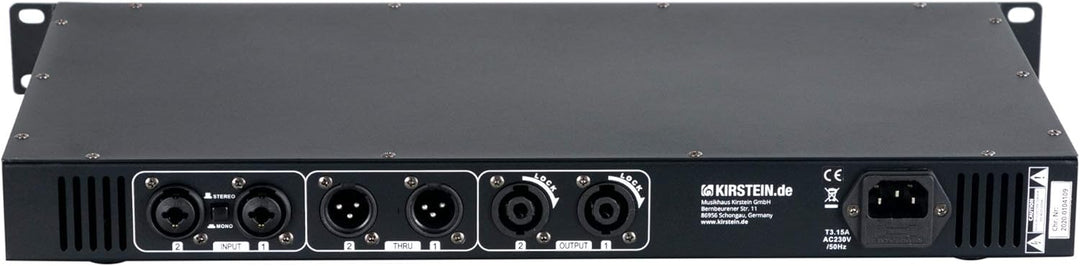 Pronomic P-152E MKII Endstufe - 2-Kanal Endstufe - Leistung RMS/4 Ohm: 2x 150 Watt - Besonders geeig