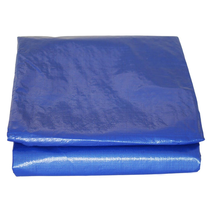 Rechteck Pool-Plane 8 x 14 m - TECPLAST 155PI - Überwinterungs-Poolabdeckung mit Drainagenetz 8x14 m