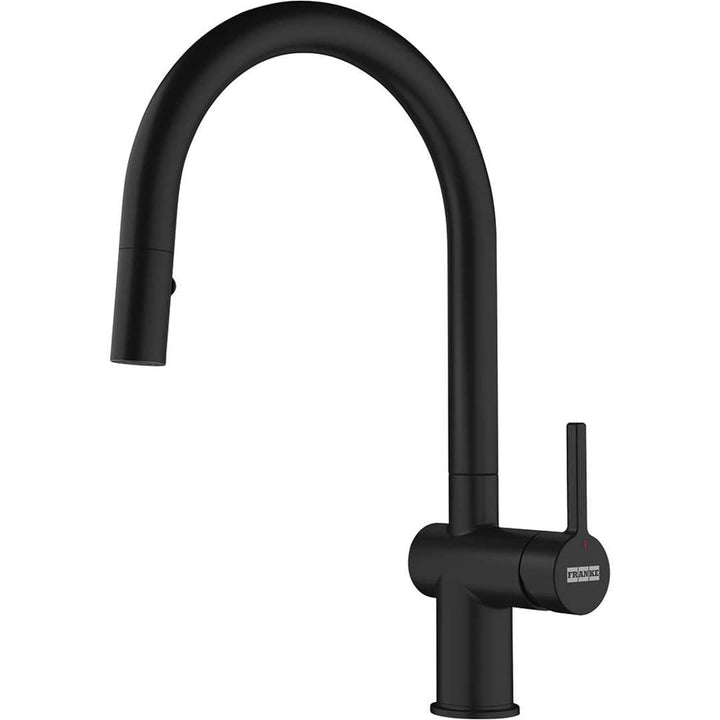 FRANKE 1 Active J pull down spray Spültischarmatur, Black