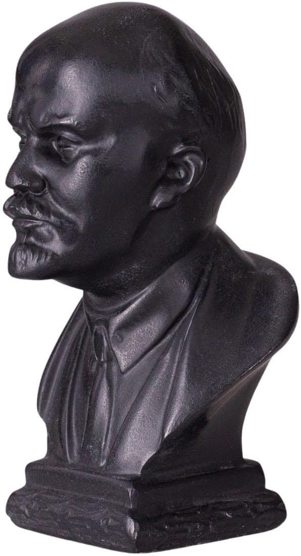 danila-souvenirs Sowjetischer russischer Leader Wladimir Lenin Stein Büste Statue Skulptur 9,5 cm