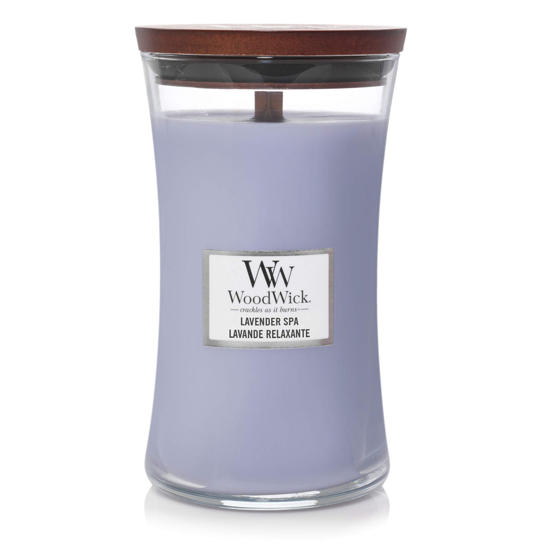 Virginia Kerze mit Lavendelduft, Brenndauer 180 Stunden, 610 g Gross Lavender Spa, Gross Lavender Sp