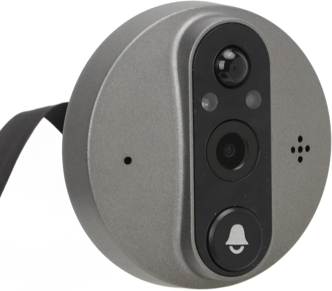 Fockety Gucklochkamera für Wohnungstür, 4,3-Zoll-IPS-Bildschirm 1080P 170 ° Weitwinkel-WLAN-Türspion
