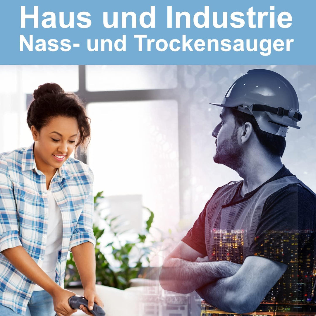 DeClean Saugschlauch 27-28 mm Absaugschlauch Schlauch Universal Meterware Elektrowerkzeuge, Säge, Sc