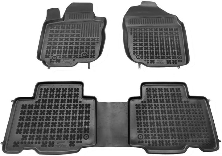 SMK Auto fussmatten gummimatten passt für Toyota RAV4 III 2006-2012 fussmatten Auto für alle Jahresz