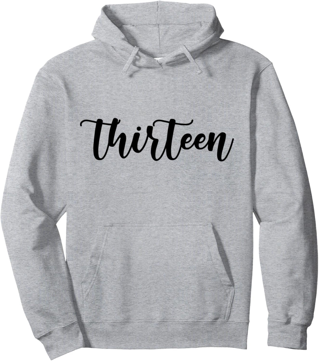 13. Geburtstag Junge Mädchen 13 Jahre 2011 Lustig Geschenk Pullover Hoodie