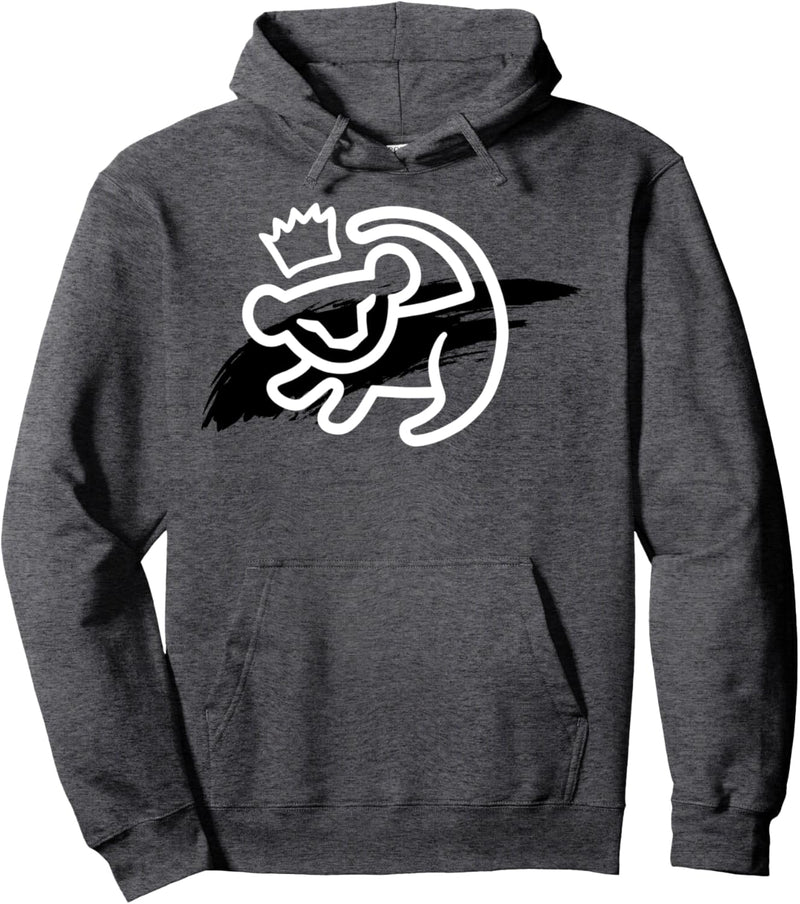 Disney The Lion King Simba Outline Paint Swipe Pullover Hoodie