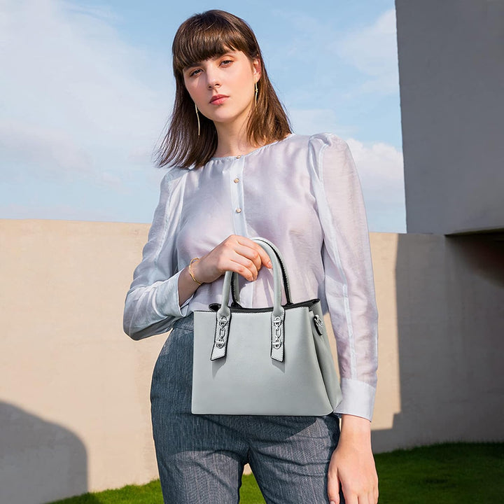 NICOLE &amp; DORIS Henkeltasche Damen Umhängetasche Einfach Elegante Handtasche Stilvolle Schultertasche