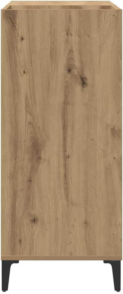 vidaXL Plattenschrank Artisan-Eiche 84,5 x 38 x 89 cm Holzwerkstoff Vinylschrank LP-Schrank Schallpl