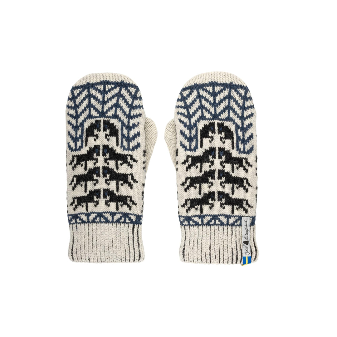 ÖJBRO VANTFABRIK Fäustlinge 4 Lagen 100% Merinowolle versch. Modelle, Grösse S-L (6-11) Handschuhe S