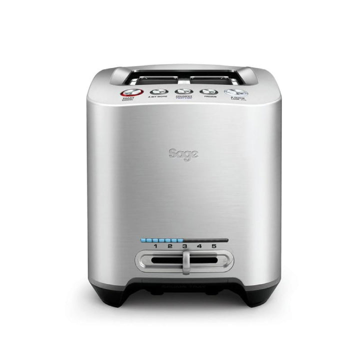 Sage - The Smart Toast - 2-Scheiben - Toaster - Gebürstetes Aluminium 2 Toastscheiben, 2 Toastscheib