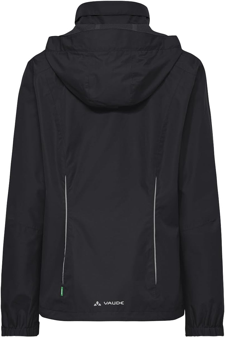 VAUDE Escape Bike Light Regenjacke Damen – Gefütterte Regenjacke mit 2-Lagen Membran, reflektierende