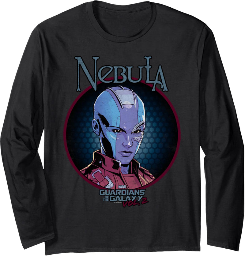 Marvel Guardians Of The Galaxy Vol. 2 Nebula Circle Langarmshirt