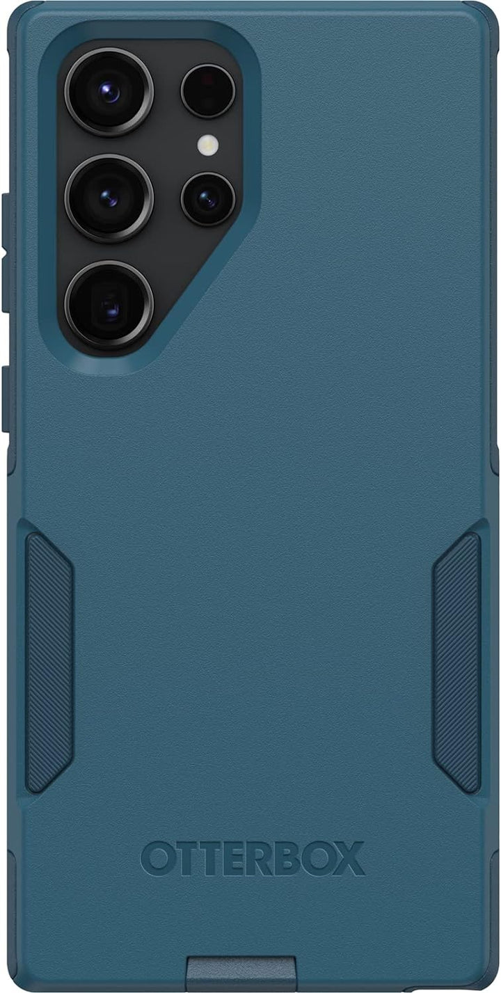 OtterBox Galaxy S23 Ultra Commuter Series Hülle – Don't Be Blue (Blau), schlank und robust, taschenf