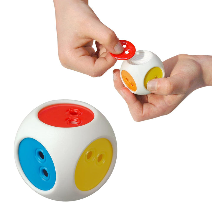 Bilibo Baby Toy Dice + 36 Counters + 1 Bag + 1 Information Booklet (May not Be in English) Assorted
