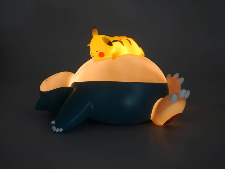 Pokémon Beleuchtete Figur, Lampe, blau, weiss, gelb.