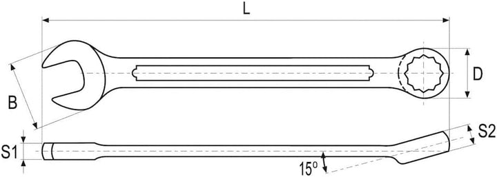 COMBINATION SPANNER 14MM